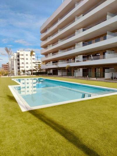 Claudia Luxury Apartment near the beach with a pool, gym, and secure gated parking