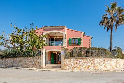 Villa Finca Haus für Gruppen, Bike & Familien Top-Lage am Meer bei Es Trenc, Pool, Klimaanlage