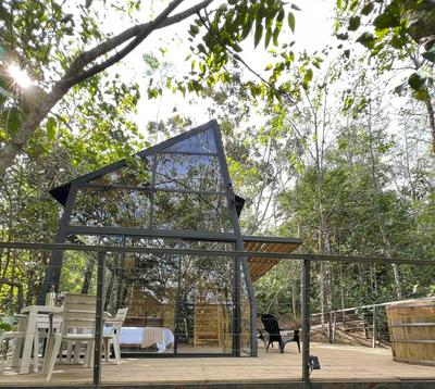 Silvery Bungalows en el Bosque