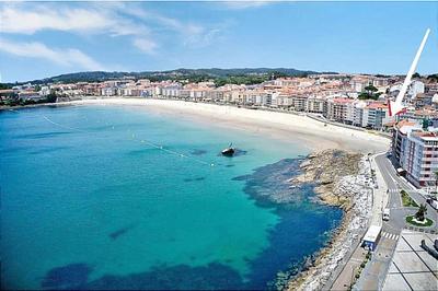 1ª línea playa de Silgar en Sanxenxo, a 20 pasos