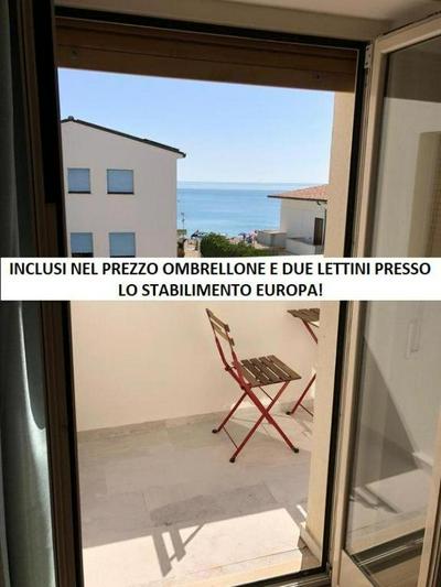 RS304 - Marcelli, nuovo bilo fronte mare con spiaggia inclusa