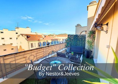 Nestor&Jeeves - ANDRIOLI TERRASSE - Central - Close beach - Top floor