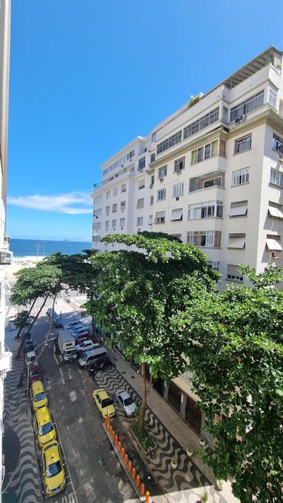 Apê RJ - quadra da praia de Copacabana