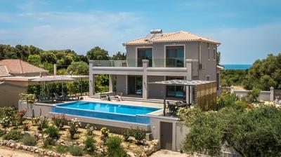 Modern Kefalonia Villa - 3 Bedrooms - Villa Anthelia - Private Pool and Stunning Sea Views - Klismata