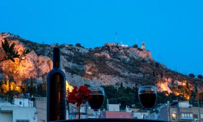 Central Lycabettus view, pr bath, pr living area, pr balcony