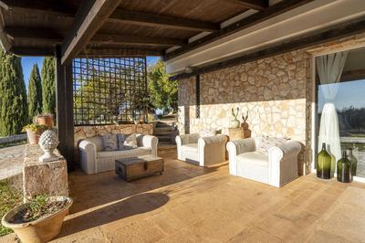 Suite in Villa Torto with pool