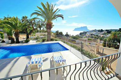 Joaquim - pri. pool villa with breathtaking sea views in Benissa