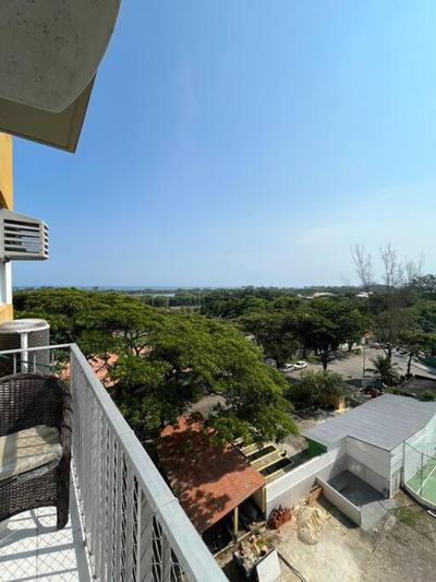 apartamento de frente para praia
