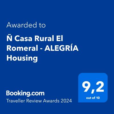 "Ñ" Casa Rural El Romeral - ALEGRÍA Housing