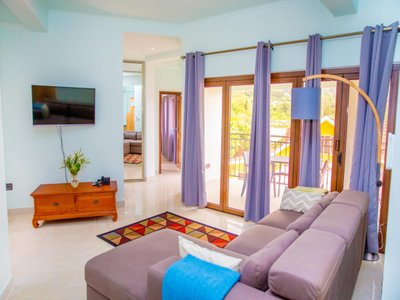 Charming apartment with mountain view, Au Cap, 70 m²