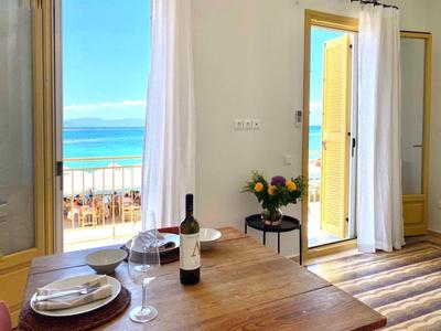 Port view apartment Aegina