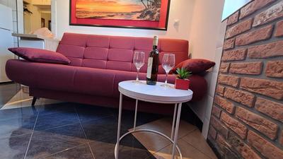 Red gold apartment