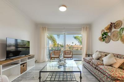 Stunning Duplex by the Golf & Terrace by the beach