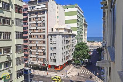 Studio for 4 people with sea view in Copacabana