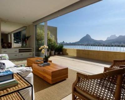 Cobertura Linear Lagoa Rodrigo de Freitas vista espetacular