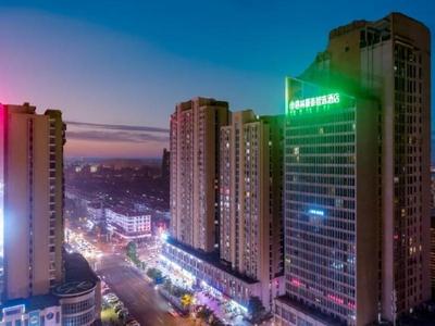 Green Tree Inn Huaibei Railway Station Jinse Yuntian Zhixuan