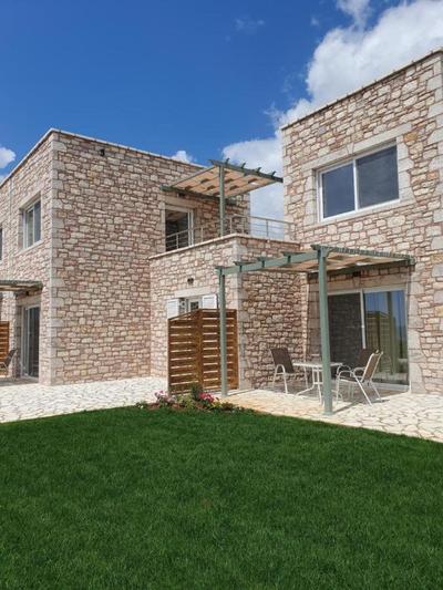 Stone Bay Houses in Messinia Kalamaki Beach Area