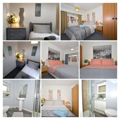 Entire 4-Bed House & Parking, Steps from ICC & Utilita Arena Birmingham & Broad Street