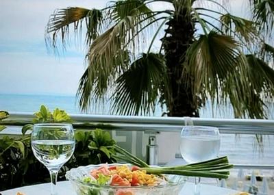 Durres Strand direkt am Meer