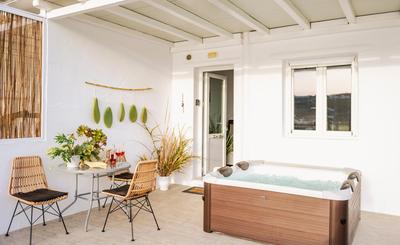 sunlight ornos suites, private hot tub
