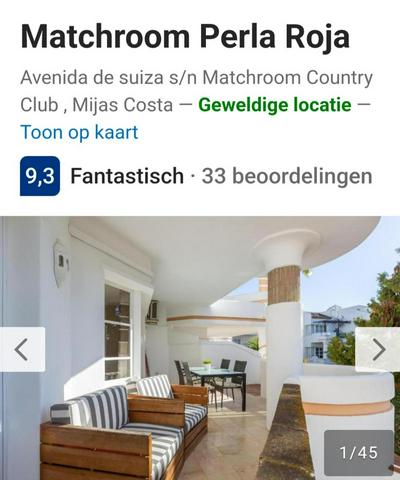 Matchroom Country Club Perla Roja 1