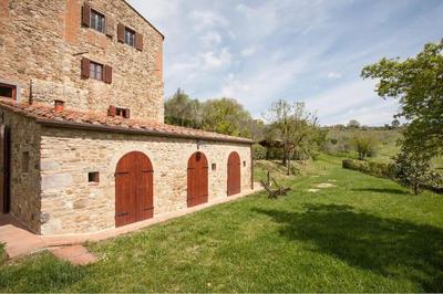 Stone house with pool
