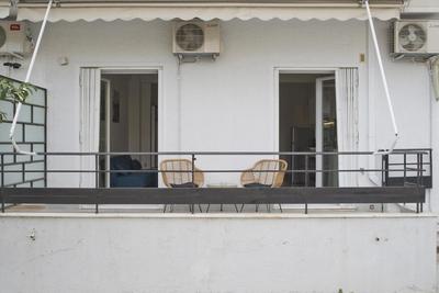 Milena Comfy Piraeus Reno Apt AC & Full Kitchen