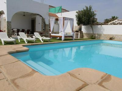 Casa cerca del mar con piscina privada, wifi gratuito, aire acondicionado opcional y se admiten mascotas - ES-184-7