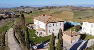 Villa ideale per riunioni familiari nella pace della campagna cortonese