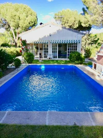 Chalet con piscina El Refugio de Venecia