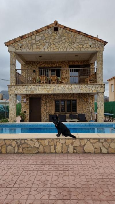 Villa Isabelita, piscina privada y salida a playa