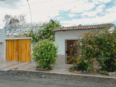Casa al pie de la playa con Aire acondicionado y BBQ
