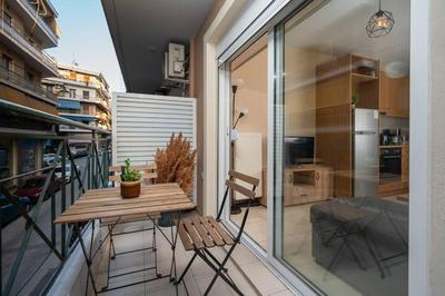Calm And Quiet 1BR Apt 2 minutes to Syggrou-Fix Metro
