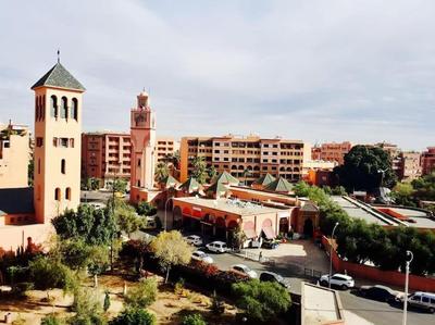 Authentic Moroccan Apartment in the Heart of Gueliz with 3 Bedrooms