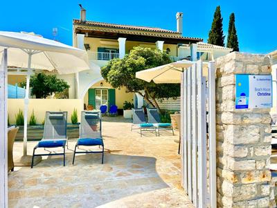 Beachfront House Christina with private heatable pool by DadoVillas