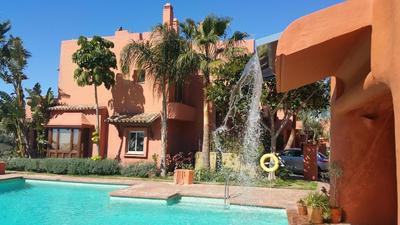 Costa del Sol Architektenhaus mit Meerblick 5 Personen am Pool Nähe Marbella Estepona Sotogrande