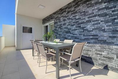 Ferienhaus mit Privatpool für 6 Personen ca 100 qm in Medulin, Istrien Südküste von Istrien