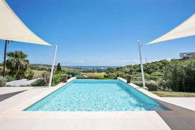 Top Sea + Golf View villa with heated pool RDR378