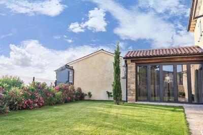 Ferienhaus mit Privatpool für 8 Personen ca 200 qm in Kaldir, Istrien Motuvun und Umgebung