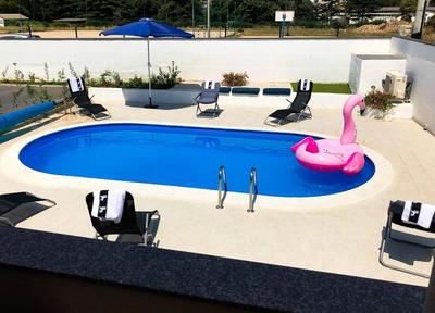 Ferienhaus mit Privatpool für 7 Personen ca 90 qm in Zadar, Dalmatien Zadar und Umgebung