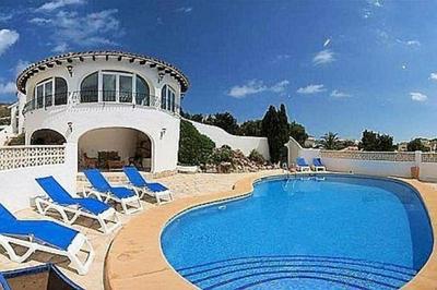 Ferienhaus mit Privatpool für 6 Personen ca 150 qm in Benitatxell, Valencia Costa Blanca
