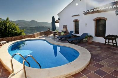 Ferienhaus mit Privatpool für 4 Personen ca 190 qm in Frigiliana, Andalusien Costa del Sol