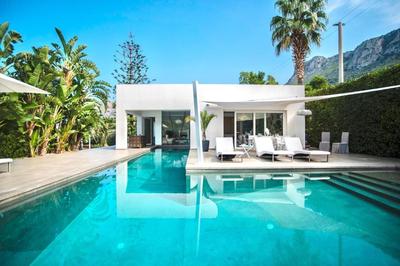Ferienhaus mit Privatpool für 4 Personen ca 220 qm in Cinisi, Sizilien Nordküste von Sizilien