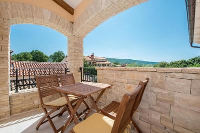 Ferienhaus mit Privatpool für 10 Personen ca 170 qm in Brgod, Istrien Bucht von Raša