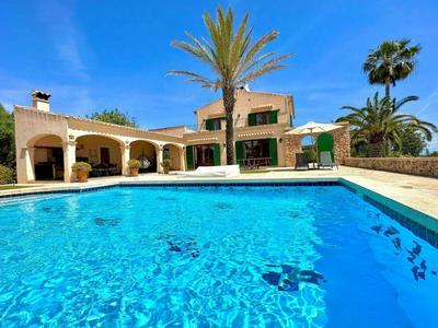 Finca mit Meerblick und Pool bei Cala d'Or