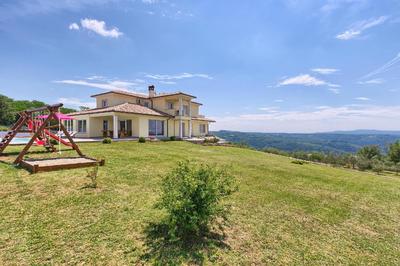 Ferienhaus mit Privatpool für 12 Personen ca 350 qm in Barban, Istrien Bucht von Raša