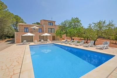 Ferienhaus mit Privatpool für 10 Personen ca 200 qm in Campos, Mallorca Südküste von Mallorca
