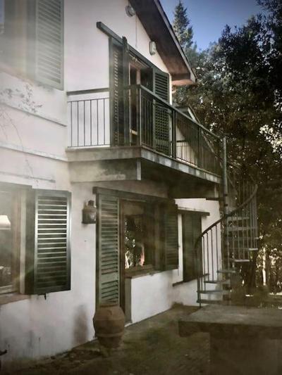 La casa di Nello Bini con vista su Firenze