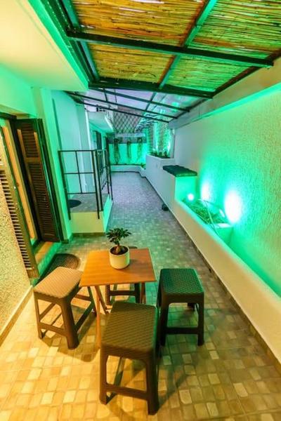 Harmony studio with terrace.