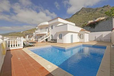 Villa Athena with private heated pool and sea views